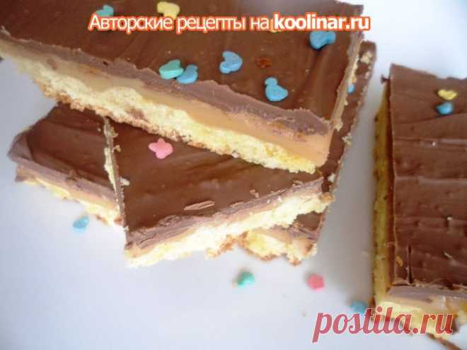 Печенье Twix ( песочное печенье+молочный шоколад+мягкая карамель) Автор katrina1990