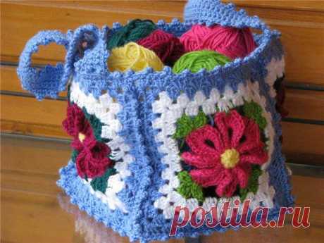 Вязаные крючком сумочки схемы. Сумочки вязанные крючком | Лаборатория домашнего хозяйства