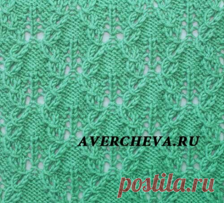20 ажурных узоров спицами для Вашего вдохновения! | Факультет рукоделия | Яндекс Дзен