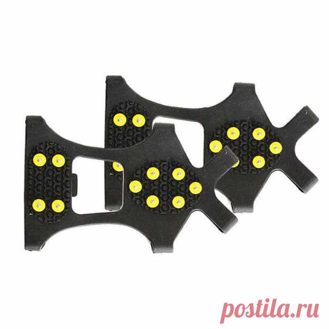 Резиновые 10 зубы, альпинизм обуви обложек мотоциклов Gear Shifter обуви сапоги протектор – купить по низким ценам в интернет-магазине Joom