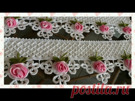Aprenda Fazer RosaBella de  Crochê! (parte 1)