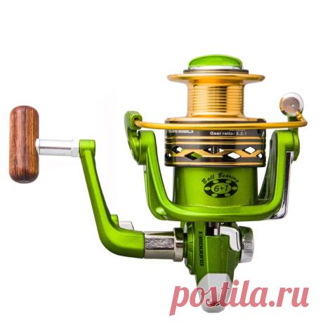 Gmg 2000-5000 metal spinning fishing reel 5.2:1bearings right left hand saltwater freshwater reel fishing tackle Sale - Banggood.com