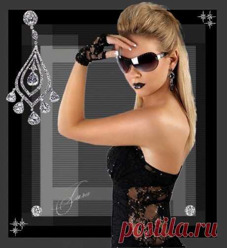 Гламурная блонди - Гламурные картинки девушки