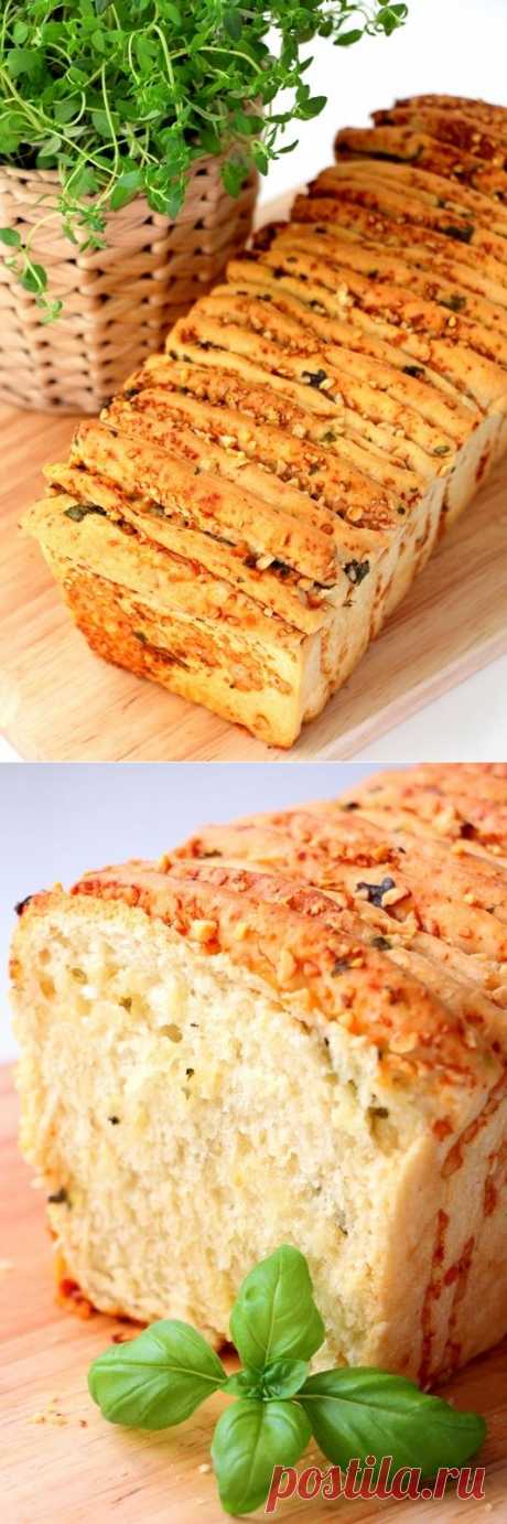 Kräuter-Käse-Zupfbrot, или слоеный хлеб с травами и сыром: i_trava