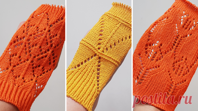7 уникальных ажурных узоров с прицелом на весну | Марина Тарнакина, вяжу на машине | Яндекс Дзен