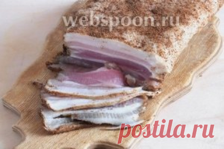 Грудинка пряная в рассоле