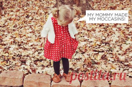 Мокасины для малышей своими руками | Варварушка-Рукодельница