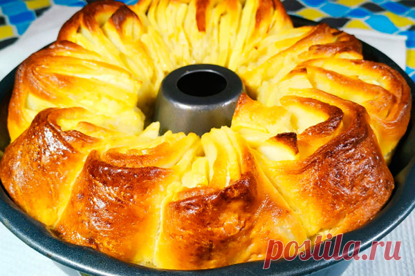 Никогда бы не подумала, что это так вкусно. Яблочный пирог вкуснее шарлотки Читать далее...
