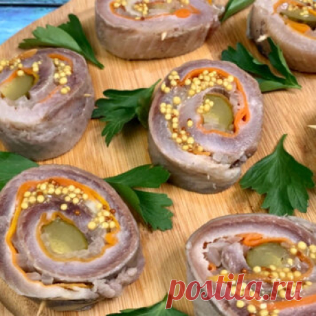 Рольмопсы из селёдки на праздничный стол! Такую закуску всегда съедают быстро… | Еда, я тебя омномном! | Дзен