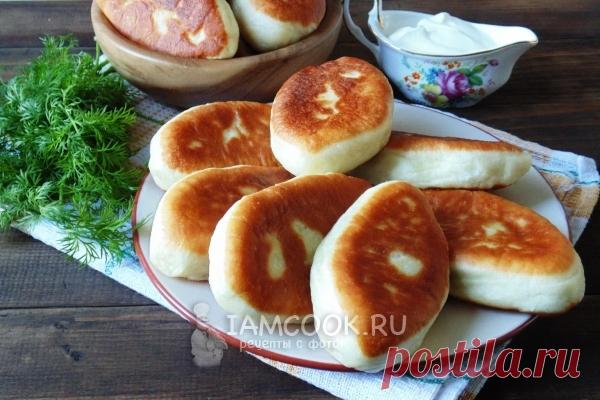 Жареные пирожки с горохом — рецепт с фото