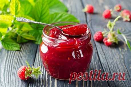 Малиновый джем с пектином — Домашняя кулинария