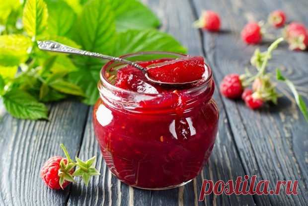 Малиновый джем с пектином — Домашняя кулинария