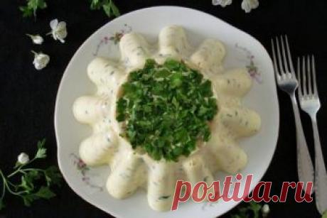 Яичное заливное "Пасхальное"