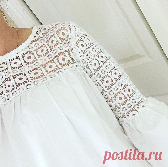 Идеи для вдохновения: кружевные вставки

#вдохновение