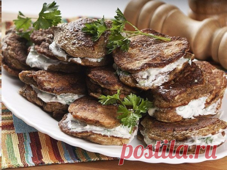 Печёночные оладьи | Вкусно приготовим