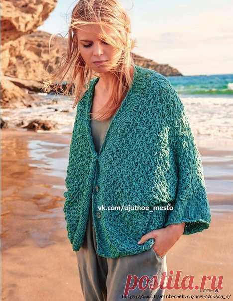 Жакет спицами