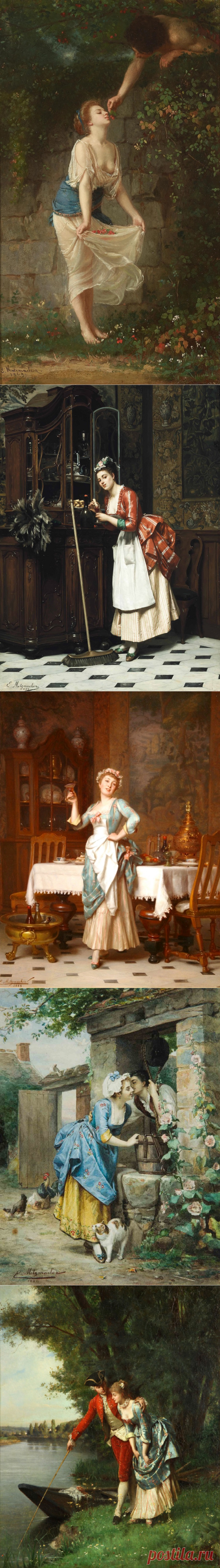 ЖанровоГалантное...Emile Pierre Metzmacher