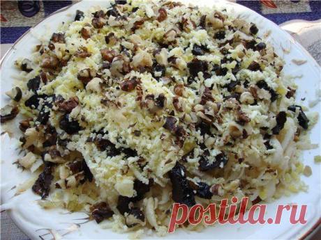 Салат «Черепаший вальс» с курицей и черносливом — удивительный вкус! - Лучшие рецепты для Вас!