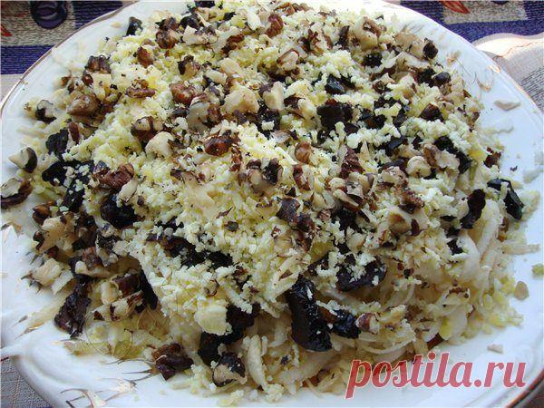 Салат «Черепаший вальс» с курицей и черносливом — удивительный вкус! - Лучшие рецепты для Вас!