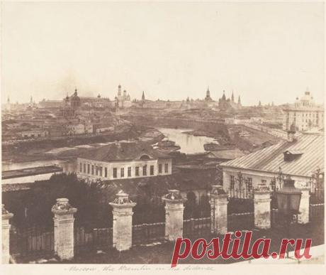 (2) Проект Прогулки по Москве Москва, вид со Швивой горки 1852