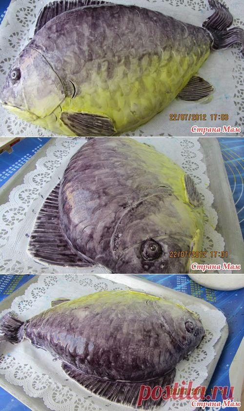 Мк торт-рыба! - "ВКУСНОСТИ ИЗ МАСТИКИ" И Экзотические Сладости!!!!! - Страна Мам