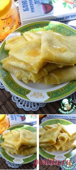 Блинчики за 45 секунд - кулинарный рецепт