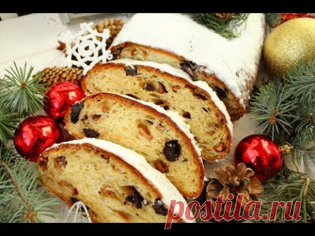 Рождественский штоллен с шоколадом ❆ Точно получится у всех! ❆ 100% результат ❆ Stollen