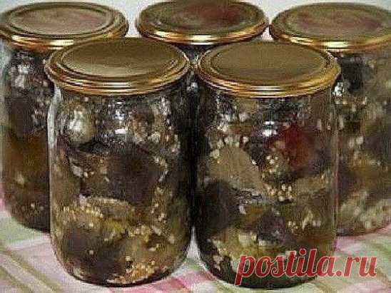 БАКЛАЖАНЫ С ЧЕСНОКОМ 
Сохраните, чтобы не потерять!