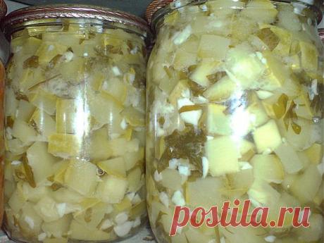Маринованные кабачки..