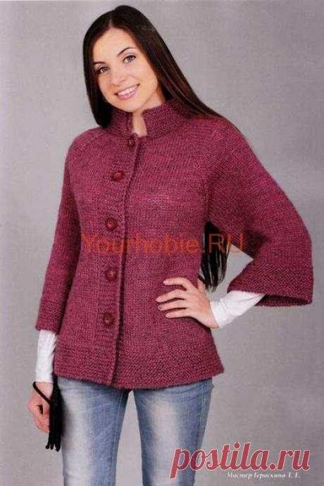 Женский жакет связанный спицами | Уютный дом | Яндекс Дзен