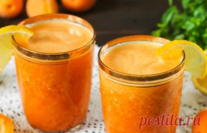 Вкуснейший абрикосовый лимонад