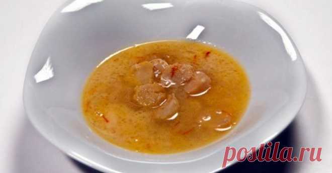 Морской суп с треской и гребешками - пошаговый рецепт с фото