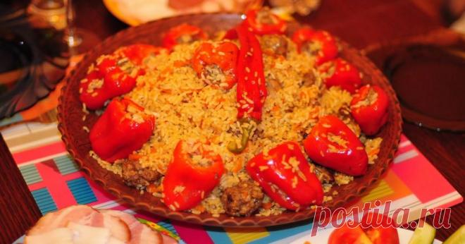 Узбекский плов в казане