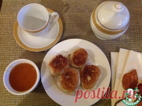 Дрожжевые оладьи без молока и яиц.