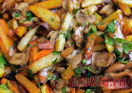 🍀 Жареная картошка с луком: классические и весьма оригинальные рецепты