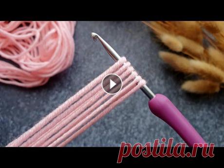 В этом мастер-классе я покажу вам, как связать очень классный плотный узор крючком по кругу! Вязать такой узор проще простого и состоит он только из с...