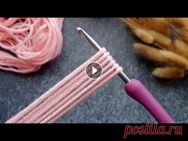 В этом мастер-классе я покажу вам, как связать очень классный плотный узор крючком по кругу! Вязать такой узор проще простого и состоит он только из с...