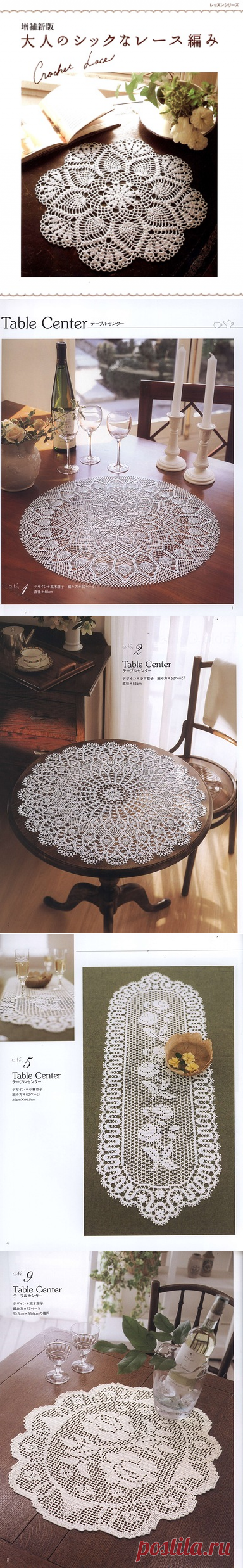 по вязанию салфеток ОЧЕНЬ КРАСИВО!