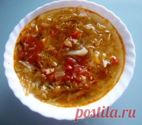 борщ с килькой