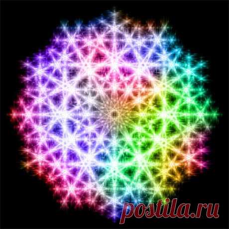 Волшебная сила снежинки.