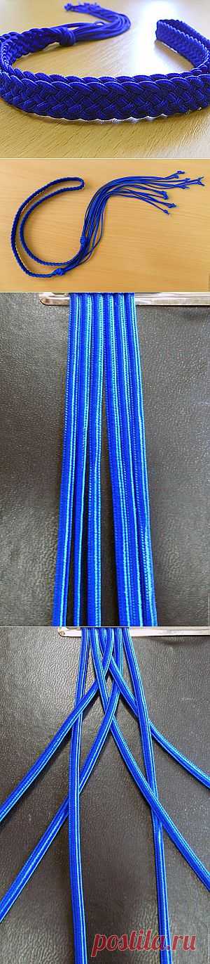 Пояс. Плетение из шнуров. Часть 1. - Ярмарка Мастеров - ручная работа, handmade