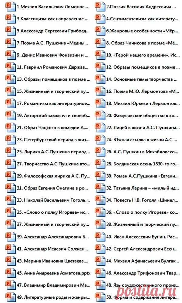 Русская литература. 9 класс