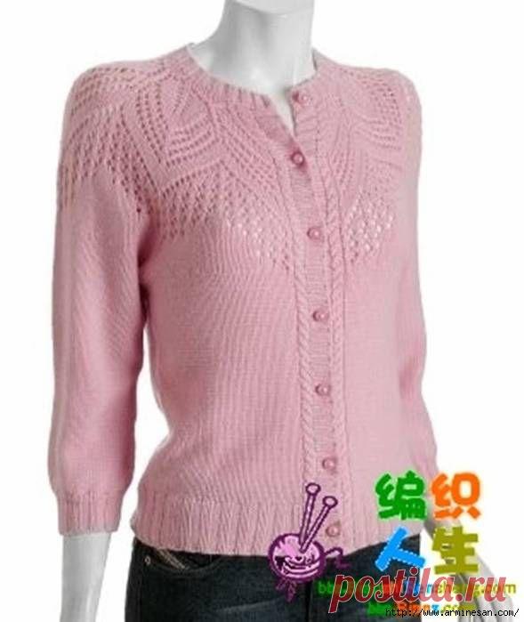 ОРИГИНАЛЬНАЯ КОФТОЧКА