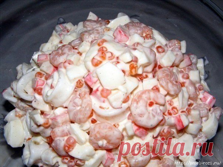 9 самых вкусных салатов с крабовыми палочками!