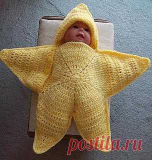 Cassia's Blog: Saco estrela para bebe