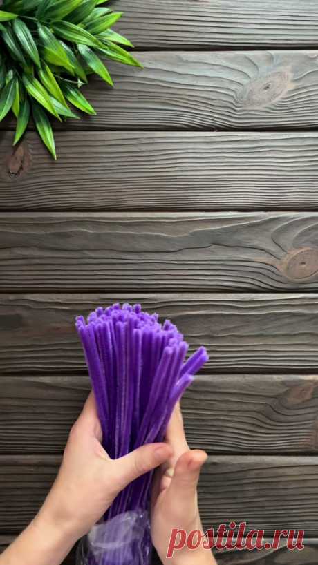 Easy Flowers from Chenille Stems DIY Pipe Cleaner Crafts #tutorial #fl... | TikTok