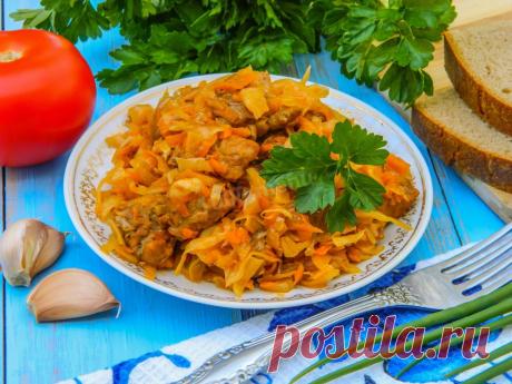 Вкусная солянка из свежей капусты на сковороде рецепт с фото пошагово - 1000.menu