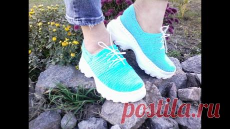 Обувь, связаная крючком - подборка МК. Как вам идея?