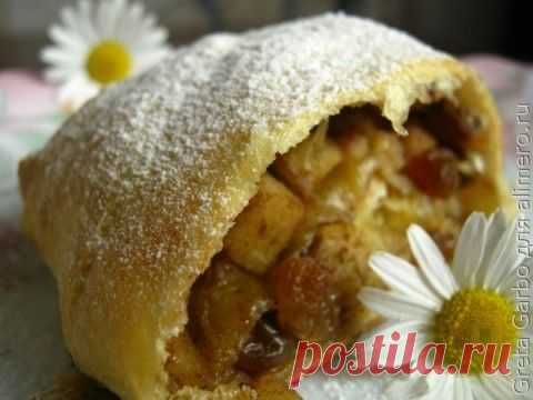 Закуска из кабачков в чесночно-ореховом соусе