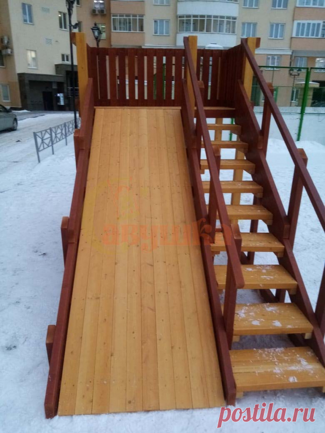 Зимние деревянные горки с доставкой в город Коломна купить на сайте огниво-спорт.ру